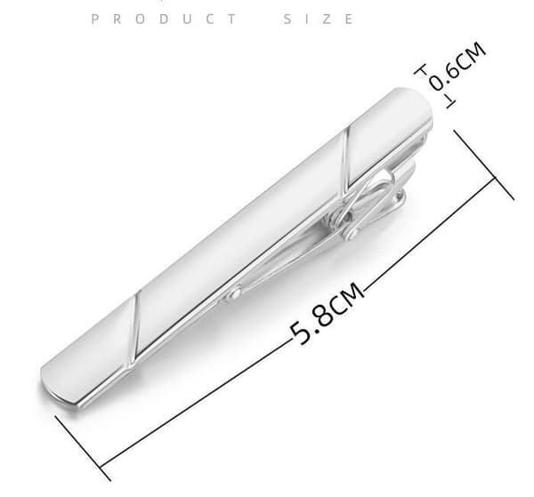 Slipover for menn for vanlige slips silver