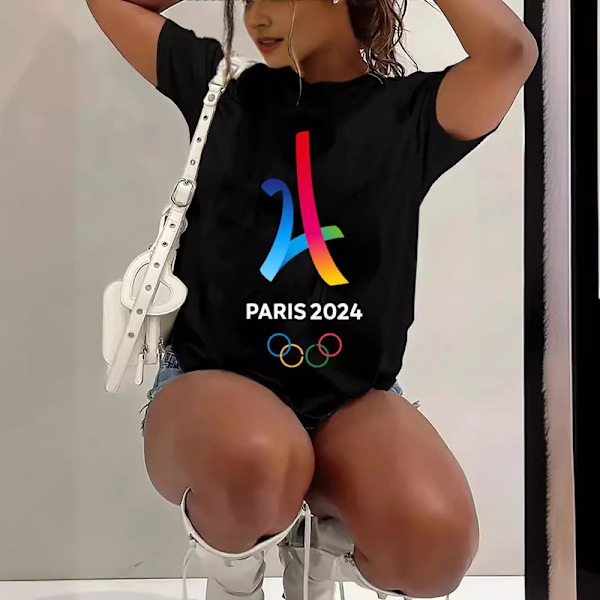Generiska atletiska tröjor, Paris Graphic Tee Men Red M