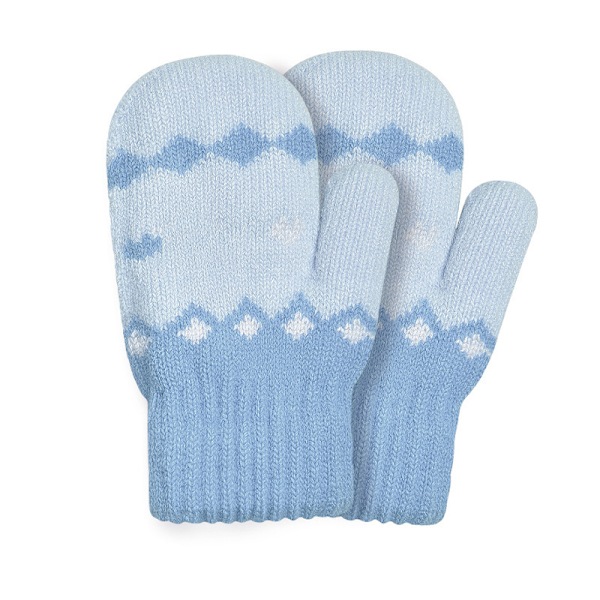 3st Barn Vintermössa Scarf Handskar Set BLUE