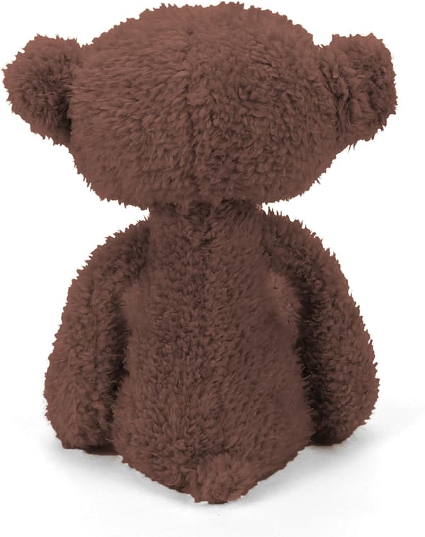 Fuzzy Teddy Bear, Premium Fyldt Dyr Dark brown
