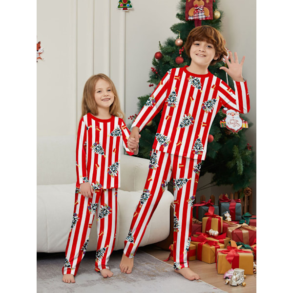 Julepyjamas for Familie Matchende Sett Dad 2XL