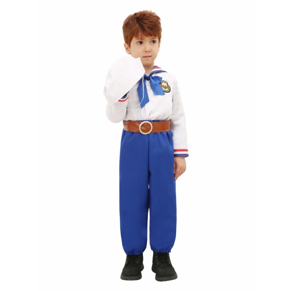 Barn Pojkar Muscle Man Sailor Costume M