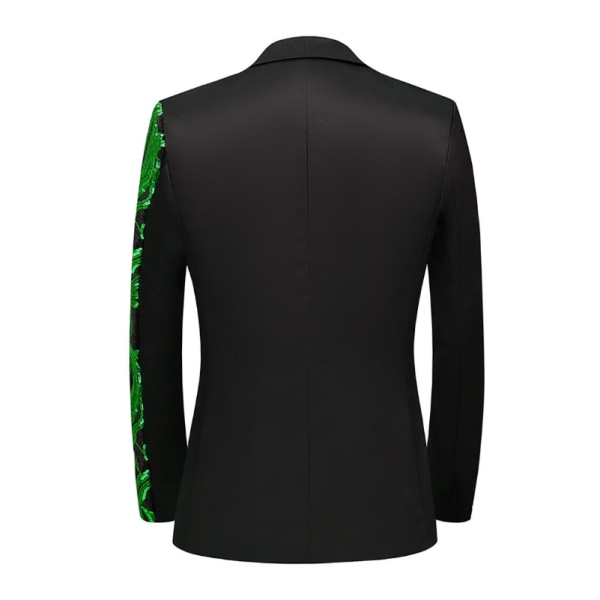 Festklänning för män Kostym Blazer Coat green XL