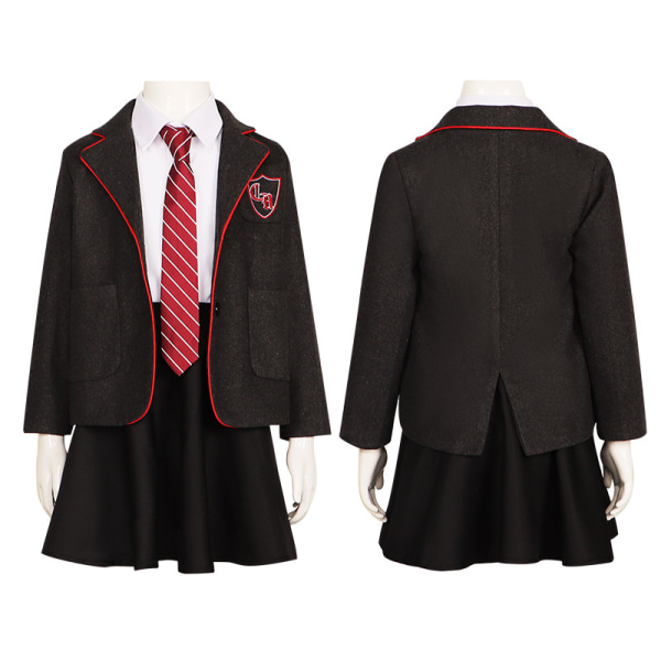 Girls Matilda the Musical Cosplay kostym Halloween Outfit Set 130