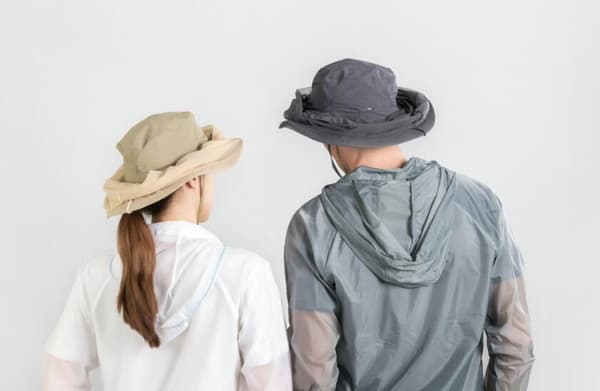 Utomhus Storbrättad Mesh Solhatt Black