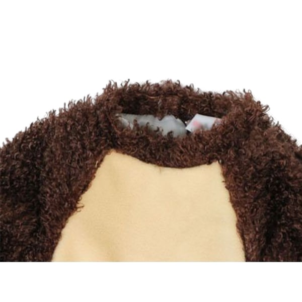 Baby Halloween Cosplay Tegneserieklær Dyrejakke Pels Body Monkey 95cm
