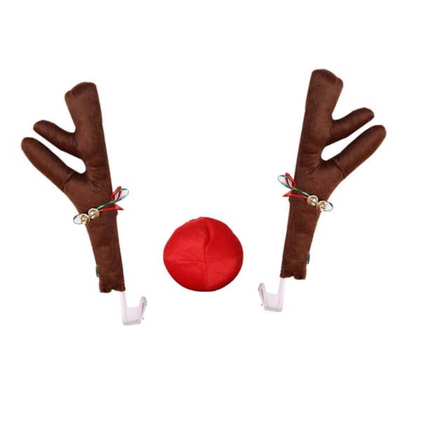 Jultomte Bilset - Hörnar, Näsdekoration Brown