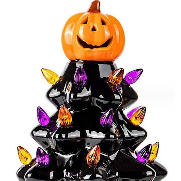 Halloween Ljuslykta Dekoration för Julgran 15CM