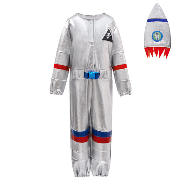 Børne Astronaut Kostume Uniform Spil Performance Kostume Karneval L