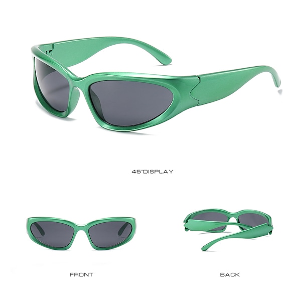 Polariserade solglasögon för kvinnor, premium modesolglasögon green