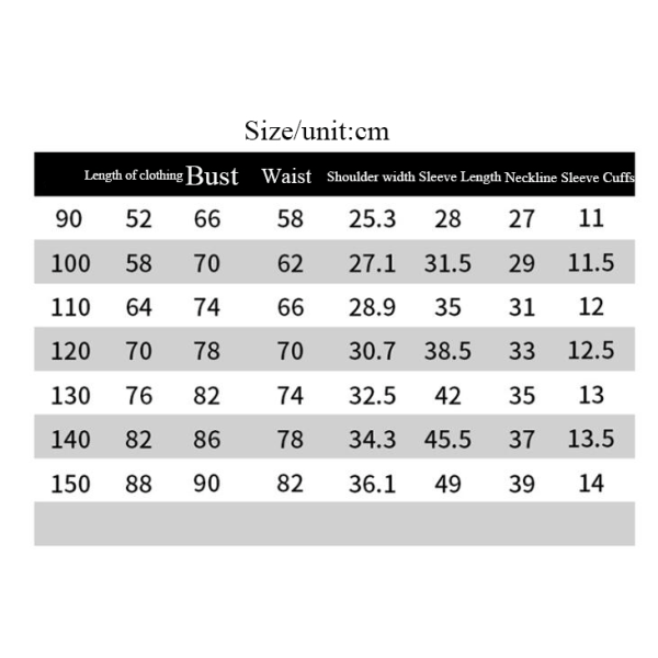 Julklänning för flickor - Scenkostym 150CM