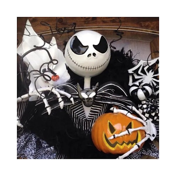 Halloween-oviin Nightmare Christmas -koriste