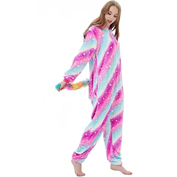 Flanell Onesie Pyjamas för barn Pink 100cm
