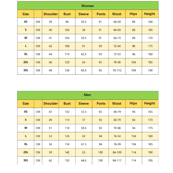 6 kpl Tonttuasusetti Aikuisille ja Lapsille Women XS