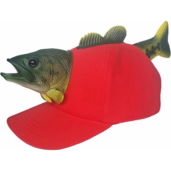 Fierce Dinosaur Barn- og Solbeskyttelseshatt, Justerbar Baseballhatt Red