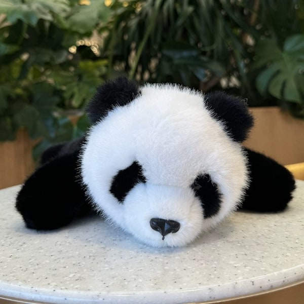 Panda Plysdyr Blød Legetøjsdukke Sød 30*26*15cm