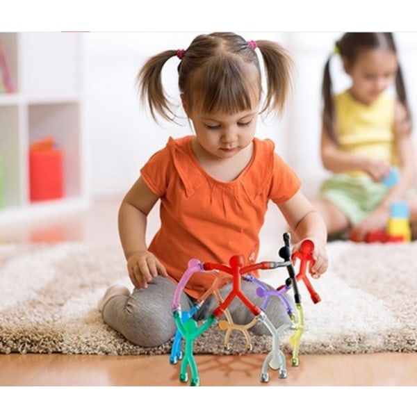 Magnetiska Fidget Leksaker, Magnetiska Män Barnleksaker 10-pack Style 2