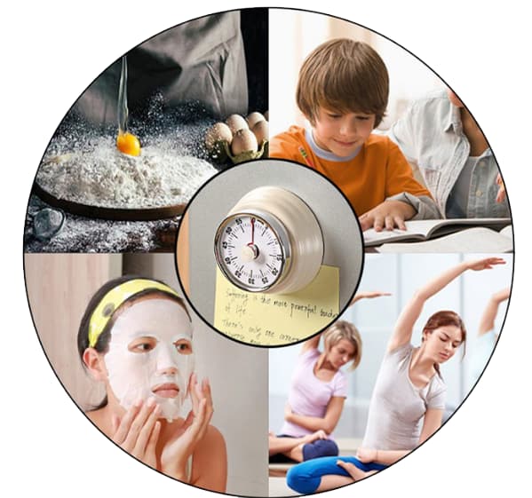 Kök Countdown Cooking Timer Påminnelse green