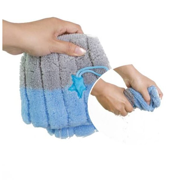 2st Universal förtjockad stickad toalettsitsdyna blue