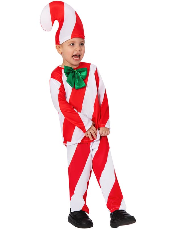 Lasten Candy Cane -asusetti Juhlapukeutumiseen S