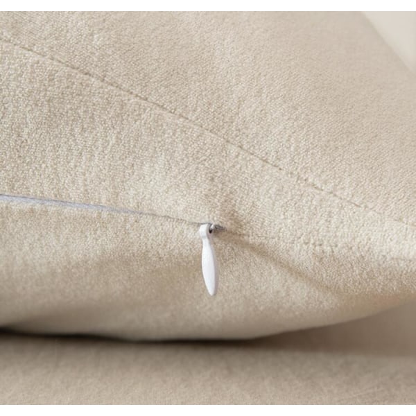 Kilepute Hodegavl Posisjonsstøtte Lang Pute for Seng Khaki 100*40*12cm