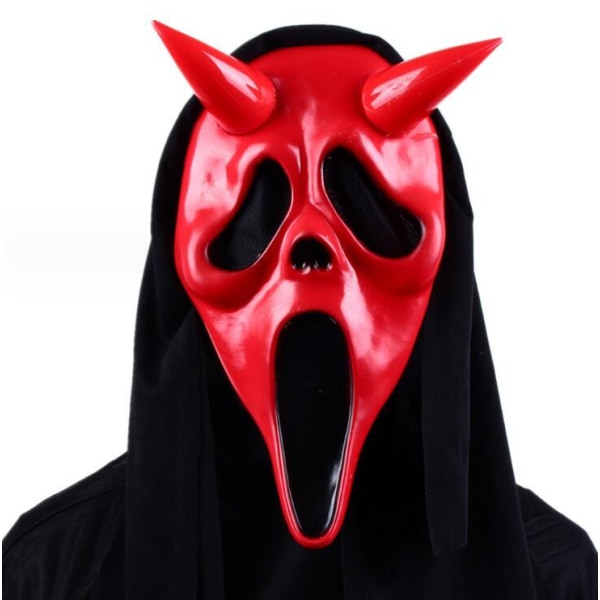 Halloween Scream Mask Skräck Skull Mask Cosplay Style5