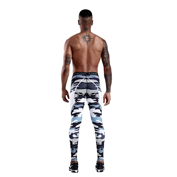 Träningskompressionsbyxor Herr Leggings color3 L