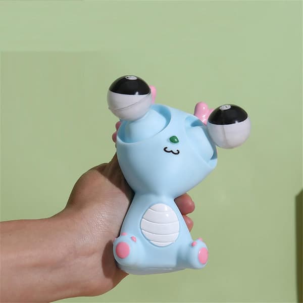 Fidget Pop Leksaker, Ögonpoppande Mjuka Fidget Leksaker Blue