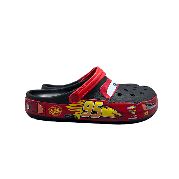 Unisex Voksen Pixar Cars McQueen Tresko black 41