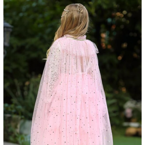 Princess Cape med gratis tillbehör Pink S