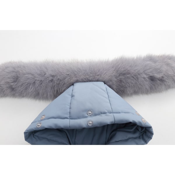 Baby Pige Winter-Overal, Sne-dragt Ned Dunjakke Tyk Jumpsuit Yellow 80cm