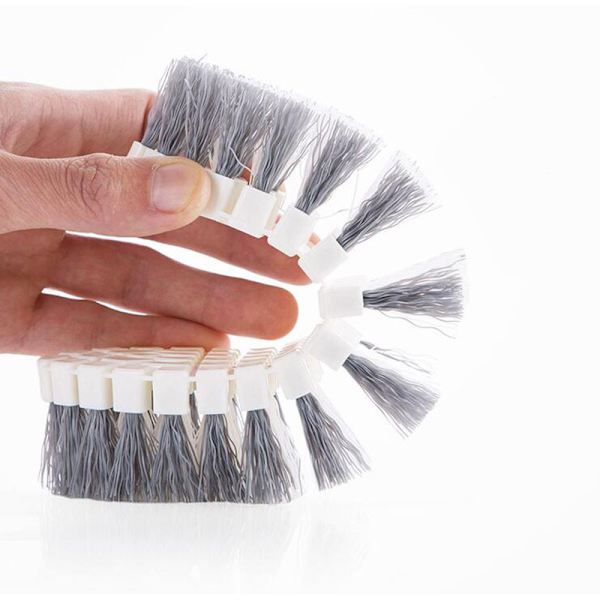 Multifunktionell tungt skurborste, handhållen skurborste med styva borst, 2-pack