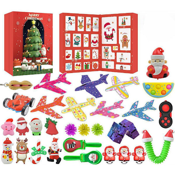 Halloween Julkalender med Nedräkning, Återfyllningsbar Julkalender C