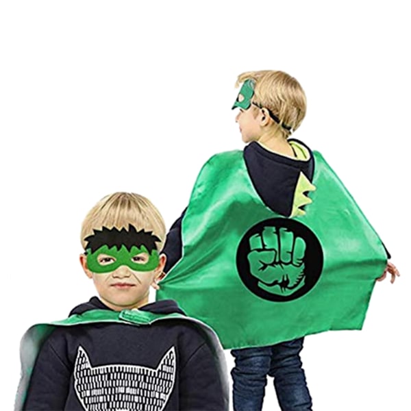 Superhjältekappor för barn Superhjältekostymer Halloween Sytle 3