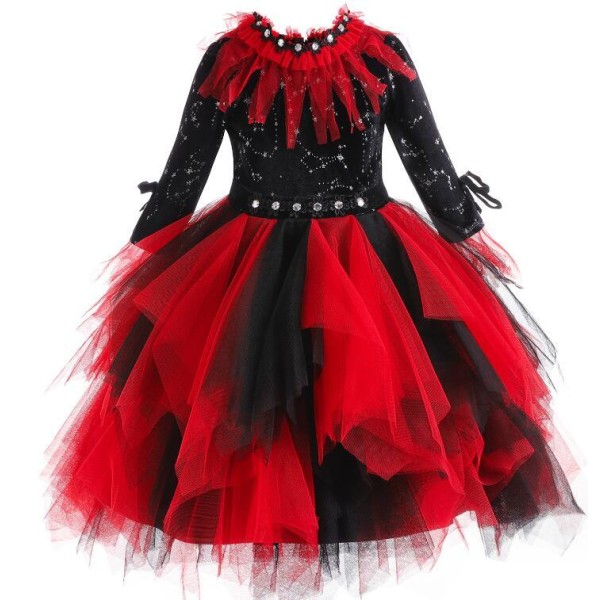 Halloween-kostume til piger - Hexe Style2 110CM