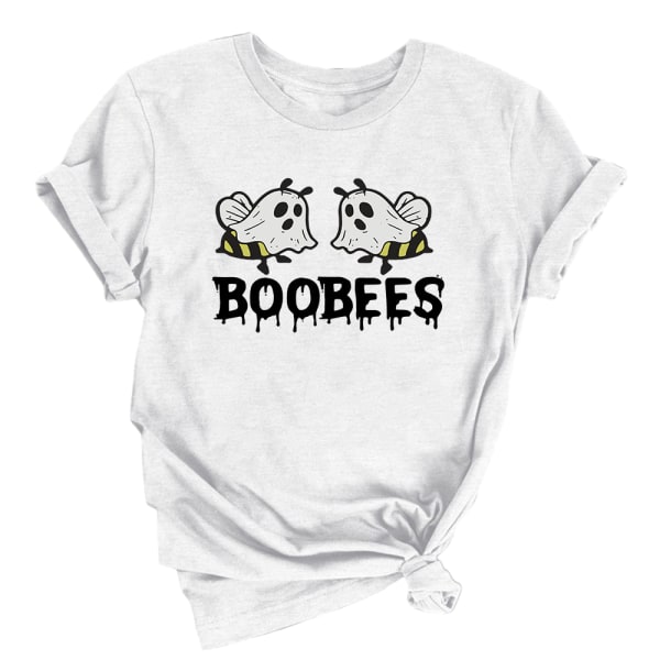 Boo Bees Rolig Par-Halloweenkostym för Vuxna white S