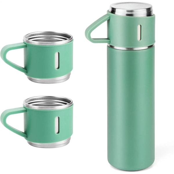 500 ml set i rostfritt stål Green