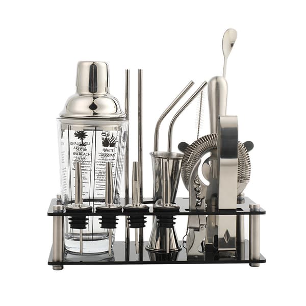 14oz Cocktail Shaker Bar Set, 16 Delar