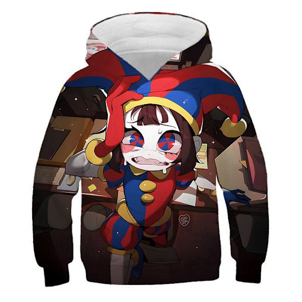Fantastisk Cirkus Trøje med Hætte - Outfit til Teenagere Kostume Style 1 150