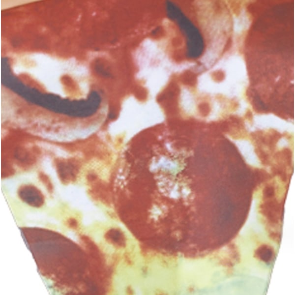 Halloween Pizza Kostume Sæt til Voksne Sjove Mad Outfit Unisex Kostume Style1