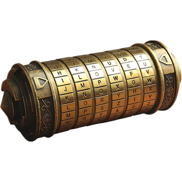 Da Vinci Kode Mini Cryptex Låse Puslespilbokse med Hemmelige Rum Color 4