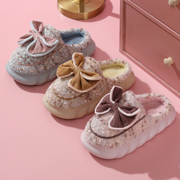 Mysiga Memory Foam Tofflor för kvinnor pink 38-39
