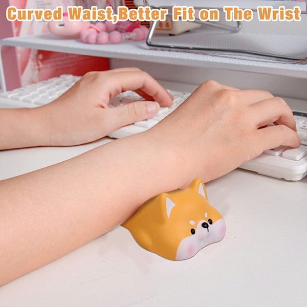 Handledsstöd för mus Söt Mini Cat Mouse handled Shiba Inu
