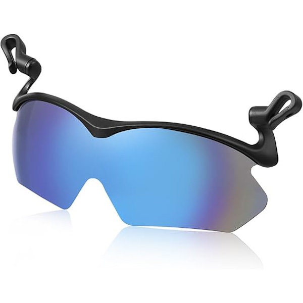 Polariserede udendørs solbriller, Clip Cap sports solbriller Blue