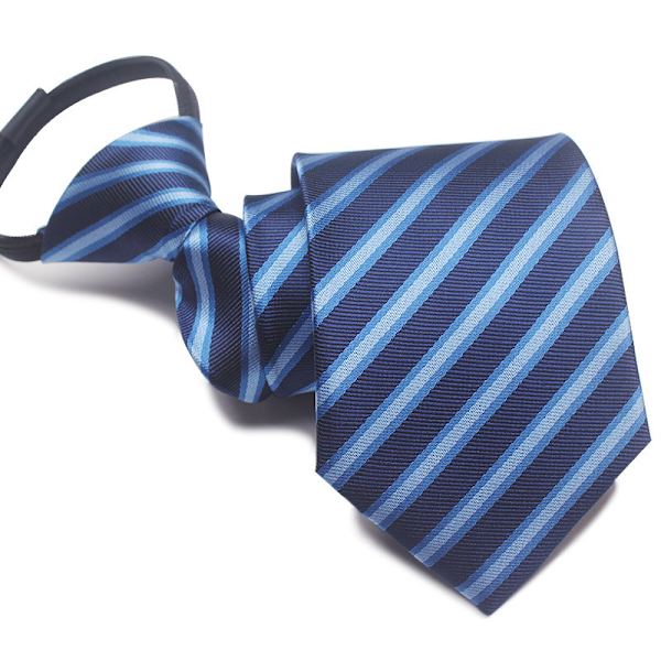 Klassisk Siden Slips för Män Vävd JACQUARD Halsdukar LD-2