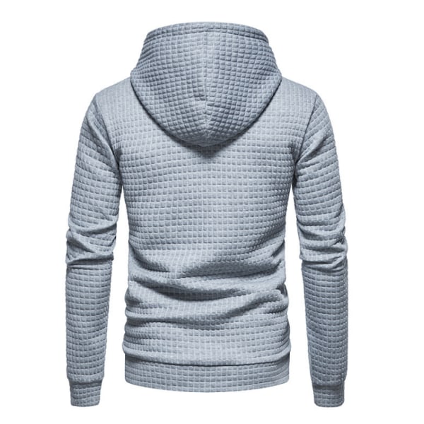 Mode huvtröja för män Casual light grey S