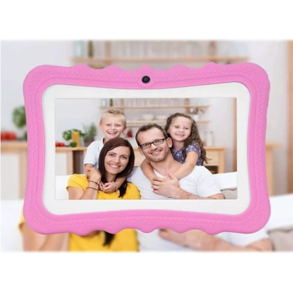 Tablet til Børn 7 tommer 16GB Kids Android Tablet Pink