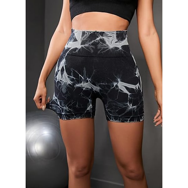 Träningsbyxor för kvinnor Scrunch Butt Lifting High Waisted Yoga Gym Combination 2 L