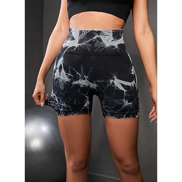 Träningsbyxor för kvinnor Scrunch Butt Lifting High Waisted Yoga Gym Combination 2 M