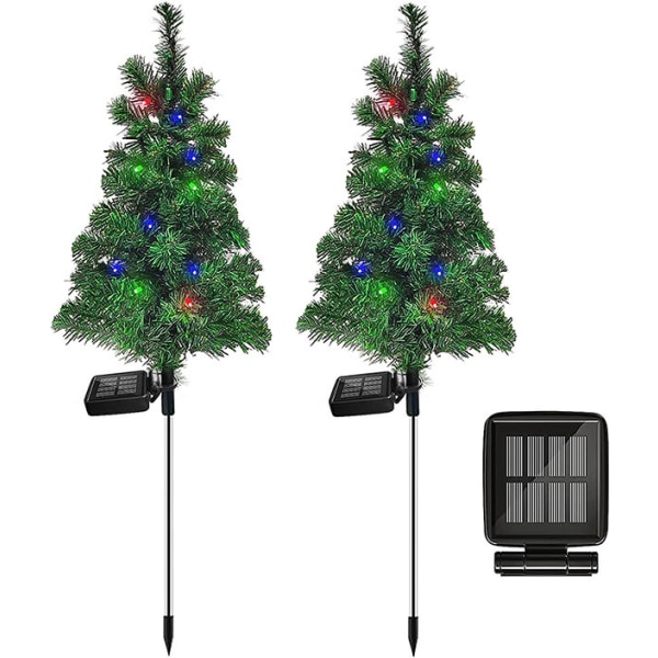 2 st julgransdekorationer för utomhusbelysning 2PCS